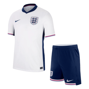 England Home Soccer Jersey Kit(Jersey+Shorts) Euro 2024