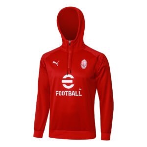 23-24 Half-hat AC red training jersey