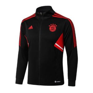 22-23 Bayern Munich high-necked black tracksuit