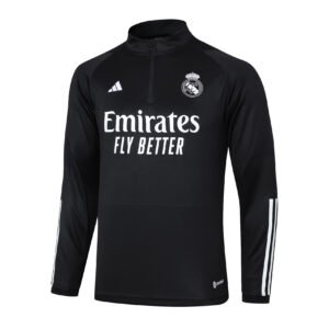 23-24 Half of Real Madrid's black tracksuit
