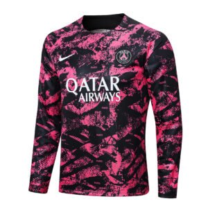 22-23 Half Paris Black Pink training suit