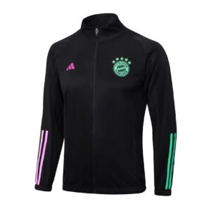 2324 Long Bayern black tracksuit