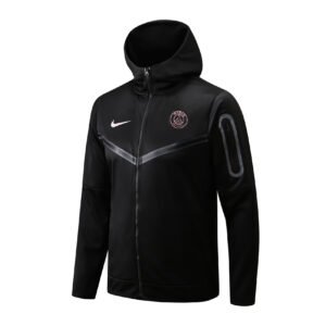 22-23 Long Hat Nike Paris Black Training Suit
