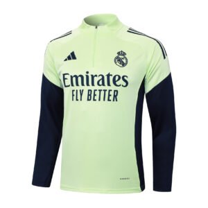 25-26 Half Real Madrid Light Green tracksuit