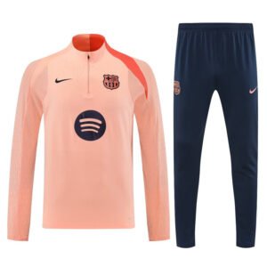 25-26 Barcelona Orange tracksuits Long Football tracksuit
