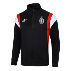 23-24 Long pull AC black training suit