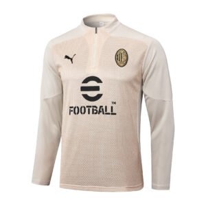 24-25 Half-face AC Milan apricot inkjet tracksuit