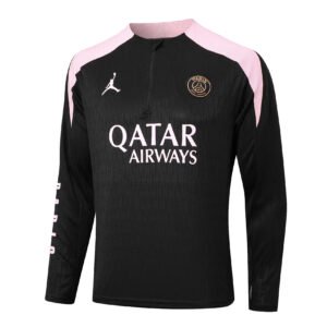 24-25 Half Paris Black Player Edition Training Suit