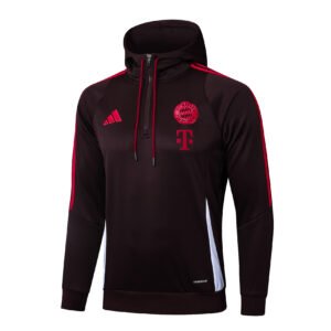 24-25 Half-hat Bayern red-brown tracksuit