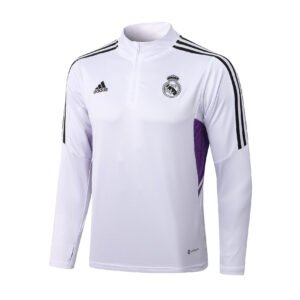22-23 Half of Real Madrid white tracksuit