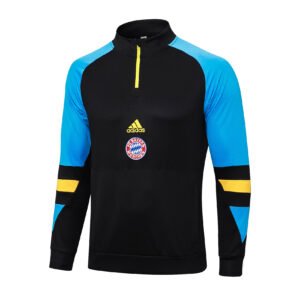 23-24 Bayern Munich half-black tracksuit