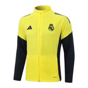 25-26 Long Real Madrid yellow tracksuit