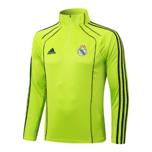 25-26 Half Real Madrid Grass Green Retro tracksuit